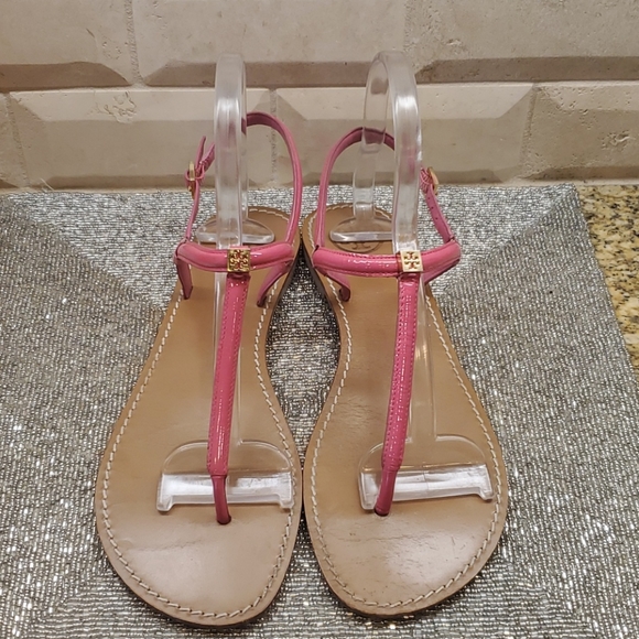 SOLD!!! TORY BURCH  "Alfie" Sandals - Size 9 - Picture 2 of 8